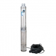 Насос скважинный Хозяин 4НГ-2.80 - 1,30 кВт (однофазный, Hmax 95 м, Qmax 75 л/м, кабель 50 м)