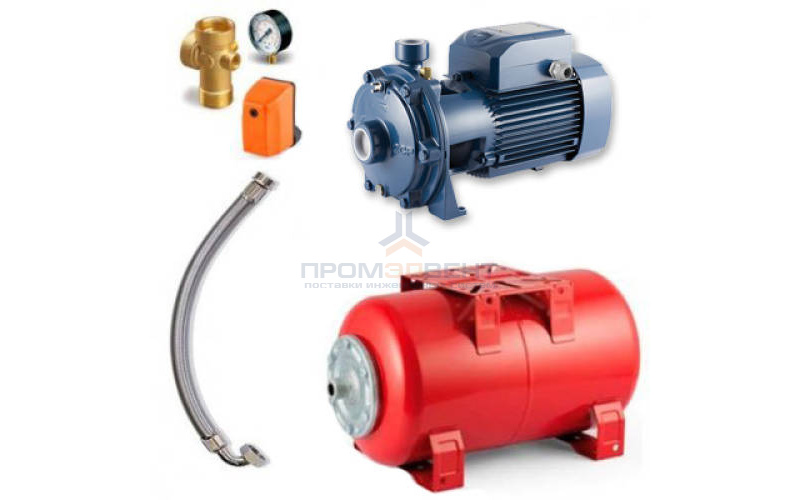 Насосная станция Pedrollo HYDROFRESH 2Cpm 25/14B-50 CL - 1,10 кВт (Qmax 100 л/мин, 1x230В, с/х)