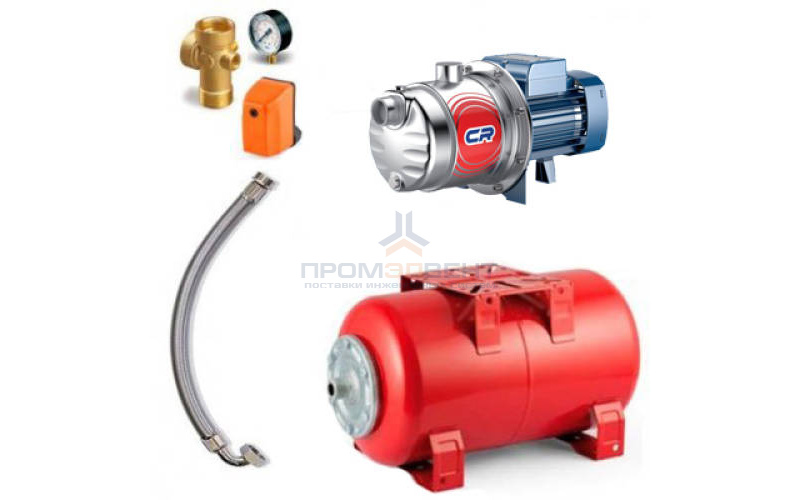 Насосная станция Pedrollo HYDROFRESH 3CRm 100-24 CL - 0,55 кВт (Qmax 120 л/мин, 1x230В)