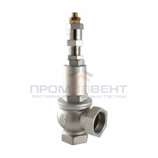 Клапан предохранительный VALTEC VT.1831.N - 3/4" (ВР/ВР, PN16, Tmax 150°C, Рн 1-12 бар)