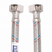 Подводка для воды гибкая Industrias Mateu (Гайка/Гайка) - 1/2" (длина 1200 мм)