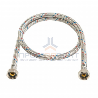 Подводка для воды гибкая STOUT (Гайка/Гайка) - 1/2" (длина 1000 мм)