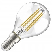 Лампа LED G45 шар прозрачный 7Вт 230В 4000К E14 серия 360° IEK
