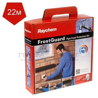 Кабель для обогрева труб Raychem FrostGuard 22m