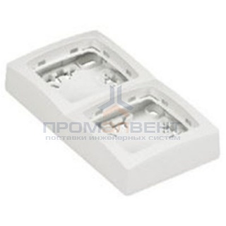 Рамка Legrand Oteo 2 поста белая