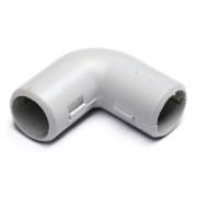 Колено открывающееся, 90 град., IP40, д.16мм