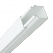 Кабель-канал 40х40 белый Элекор IEK 2м/шт [уп. 24м] (кабельный короб)