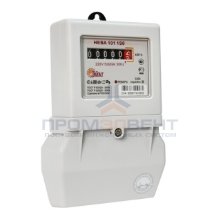 Счетчик однофазный однотарифный НЕВА 101 1S0 5(60)А 230В